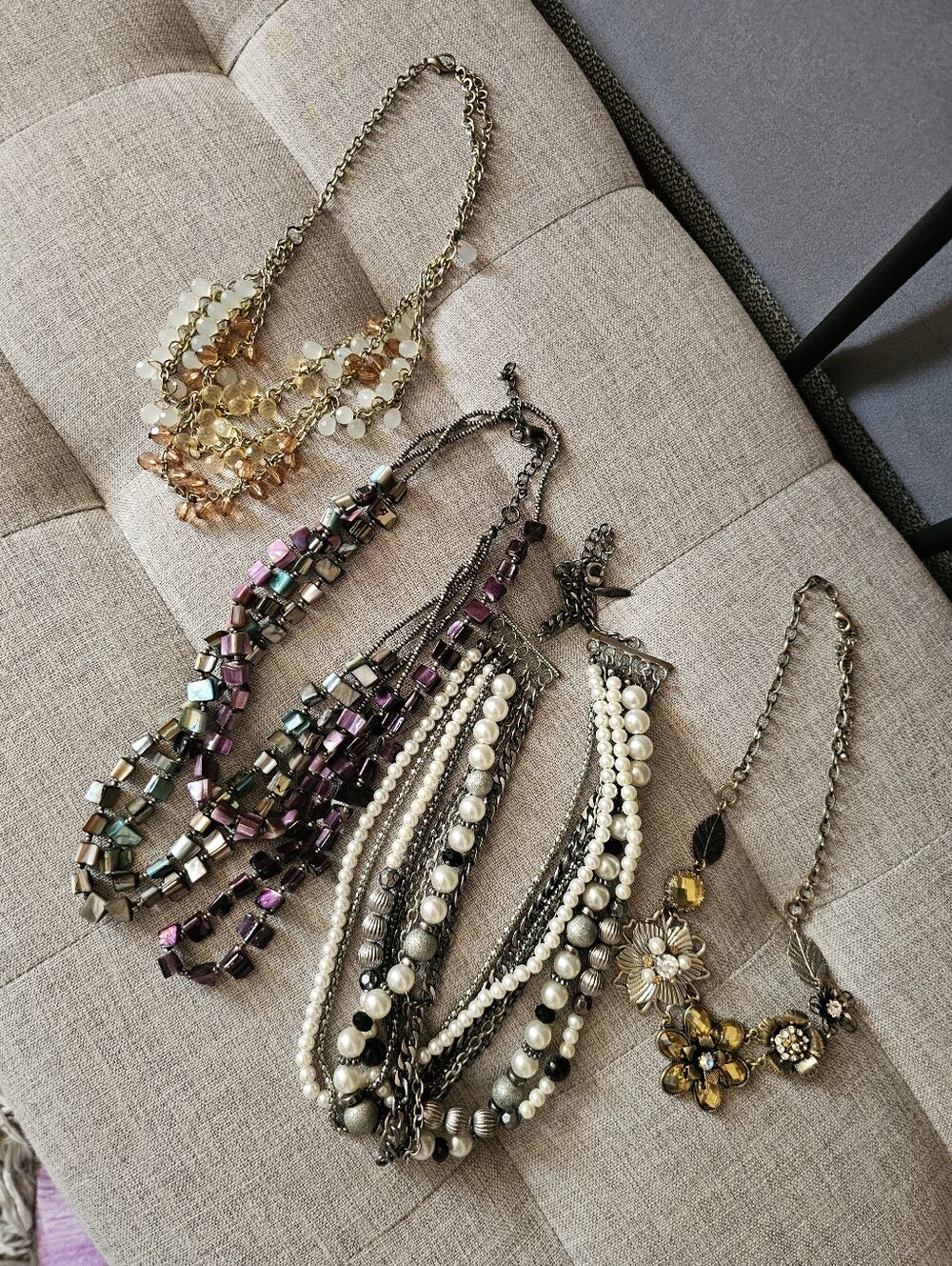 4 Pack Womens Necklaces Various Brands